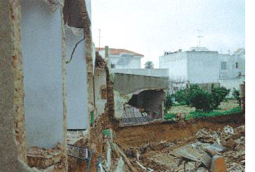 Daños producidos por terremoto Daños producidos por terremoto